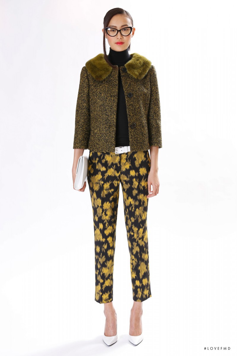 Shu Pei featured in  the Michael Kors Collection lookbook for Pre-Fall 2013