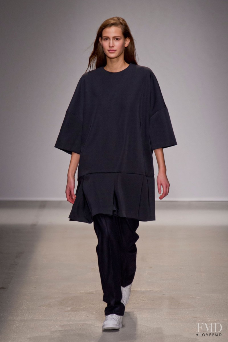 Jeanne Cadieu featured in  the Jacquemus fashion show for Autumn/Winter 2014