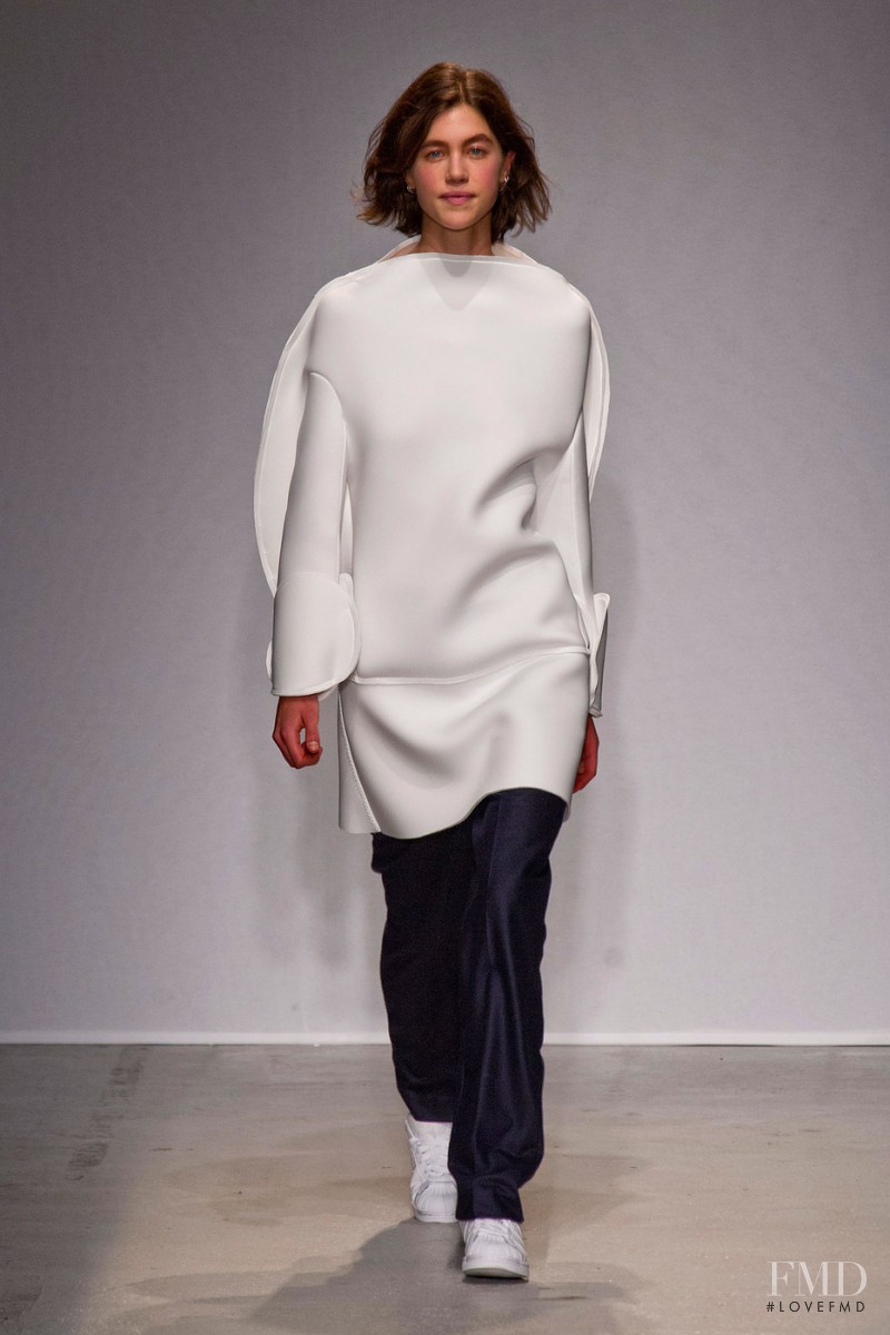 Georgia Graham featured in  the Jacquemus fashion show for Autumn/Winter 2014
