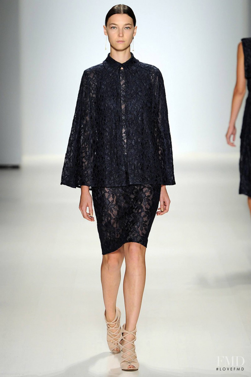 Stephanie Joy Field featured in  the Tadashi Shoji fashion show for Spring/Summer 2015