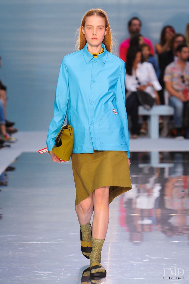 Hunter Original fashion show for Spring/Summer 2015