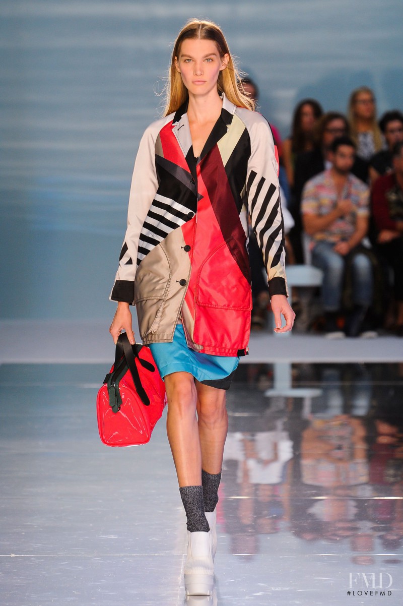 Irina Nikolaeva featured in  the Hunter Original fashion show for Spring/Summer 2015