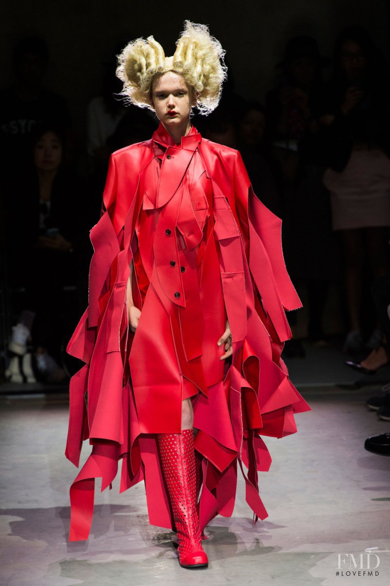 Nuala Keohane featured in  the Comme Des Garcons fashion show for Spring/Summer 2015
