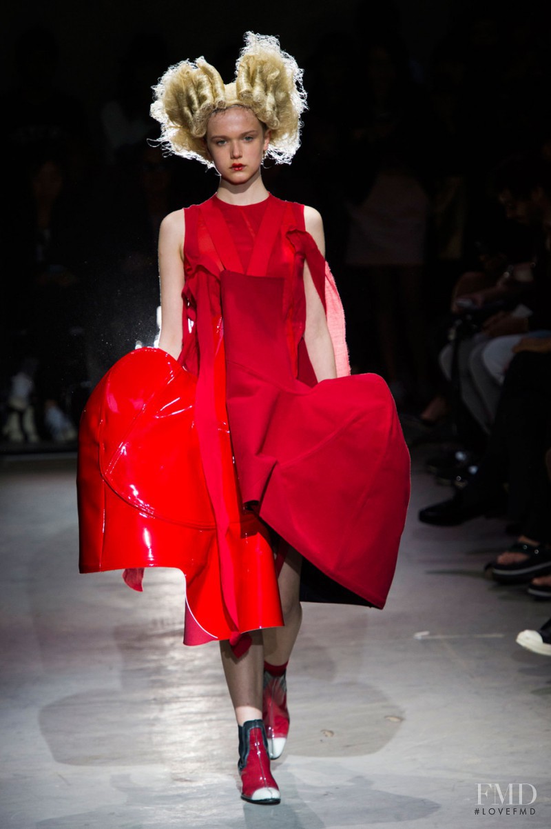 Nuala Keohane featured in  the Comme Des Garcons fashion show for Spring/Summer 2015