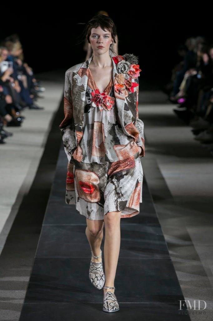Antonia Wesseloh featured in  the Wunderkind fashion show for Spring/Summer 2015