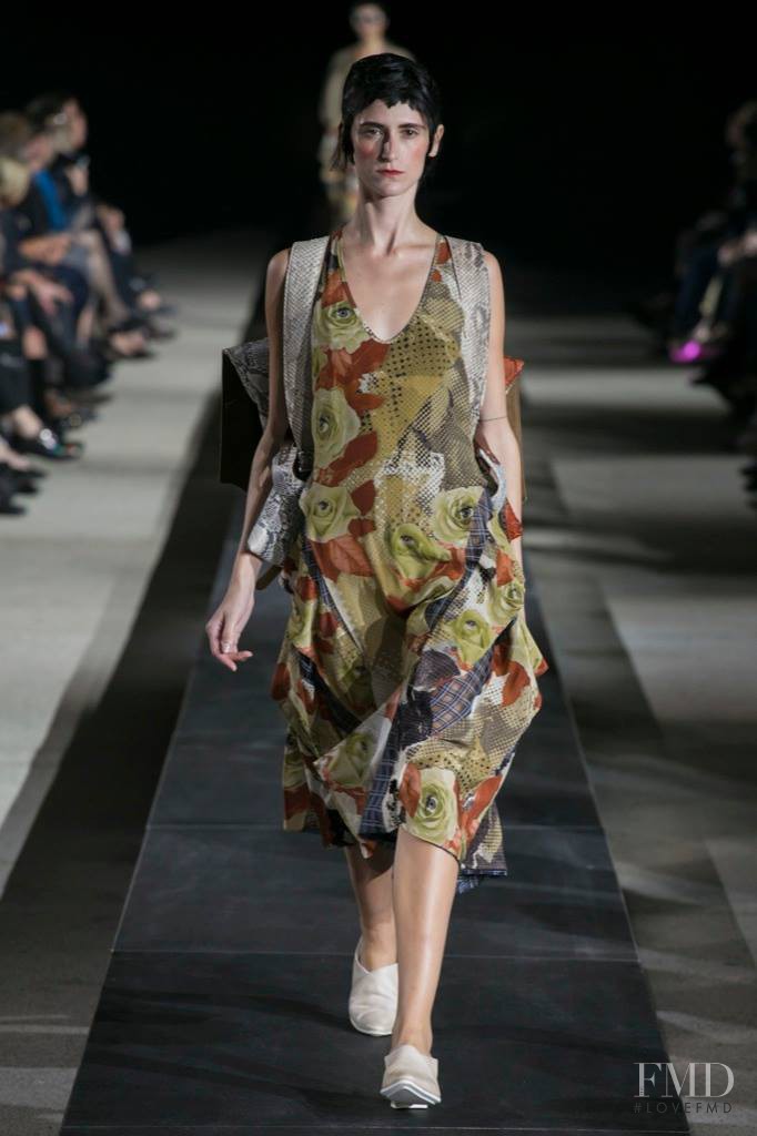 Daiane Conterato featured in  the Wunderkind fashion show for Spring/Summer 2015