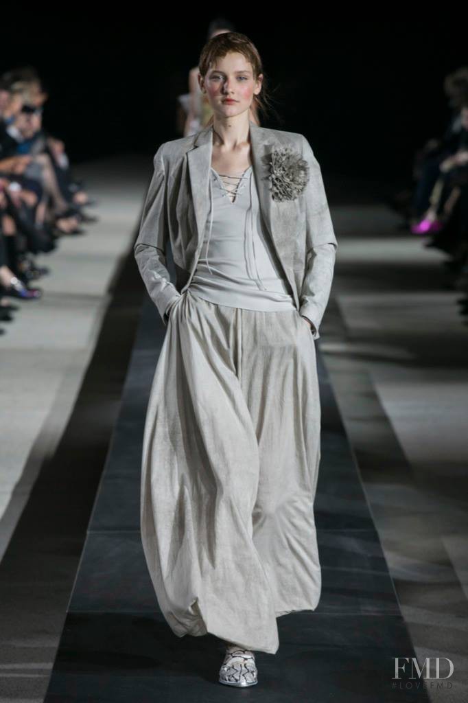 Luba Hryniv featured in  the Wunderkind fashion show for Spring/Summer 2015
