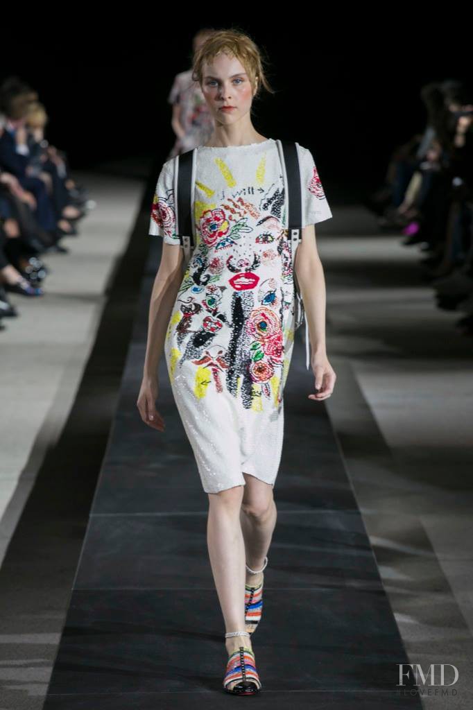 Kati Fiskaali featured in  the Wunderkind fashion show for Spring/Summer 2015