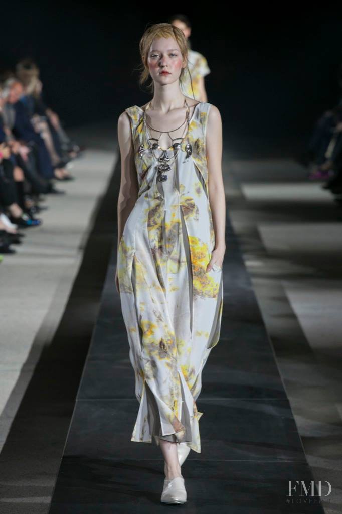 Ivana Teklic featured in  the Wunderkind fashion show for Spring/Summer 2015