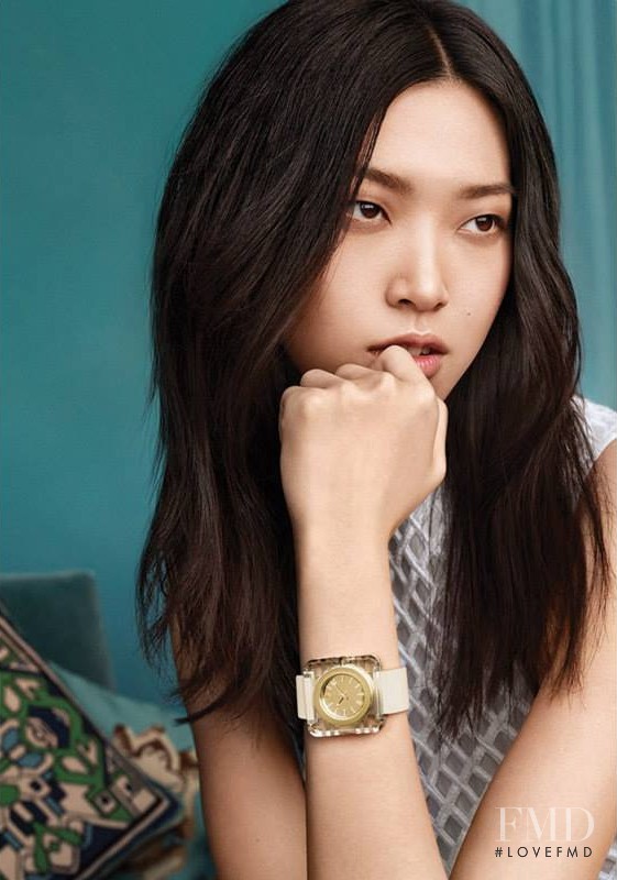 Tory Burch Watch Collection advertisement for Spring/Summer 2015