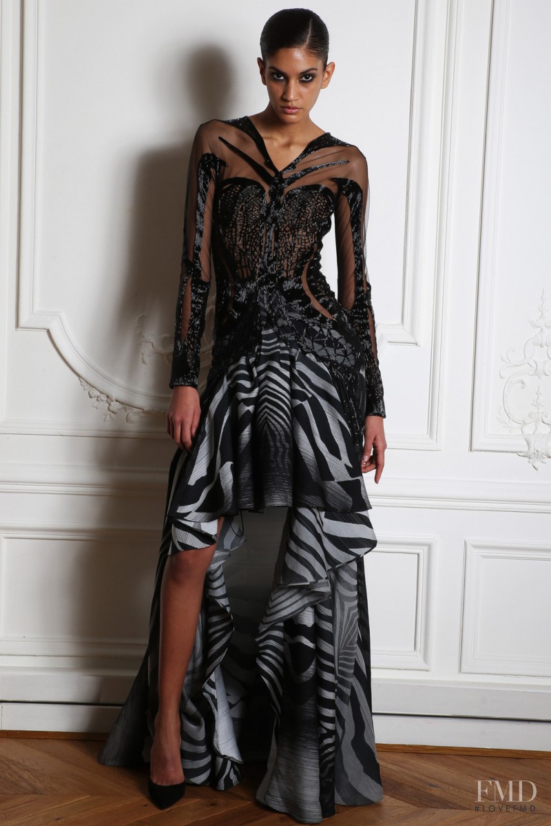 Hadassa Lima featured in  the Zuhair Murad lookbook for Autumn/Winter 2014