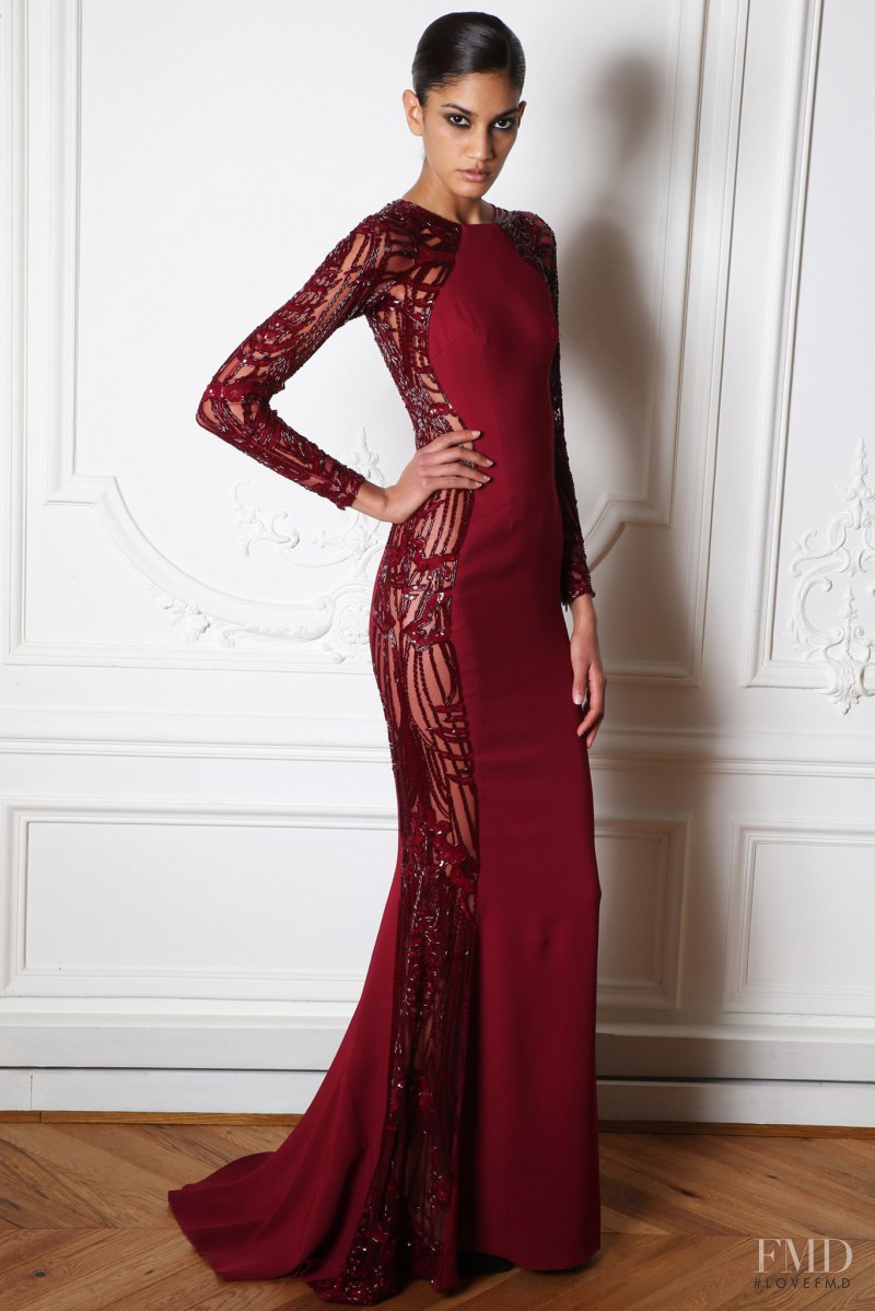 Hadassa Lima featured in  the Zuhair Murad lookbook for Autumn/Winter 2014