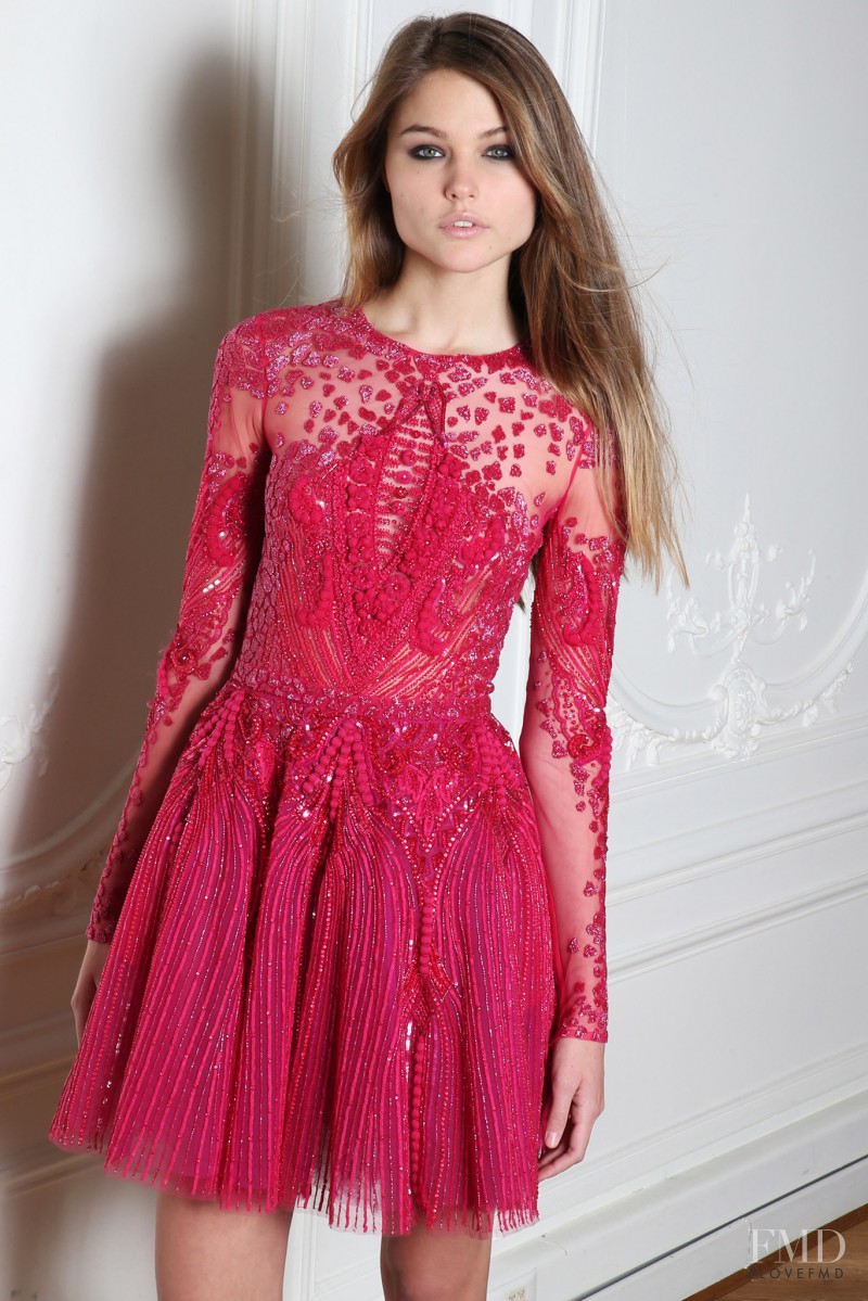 Jordan van der Vyver featured in  the Zuhair Murad lookbook for Autumn/Winter 2014