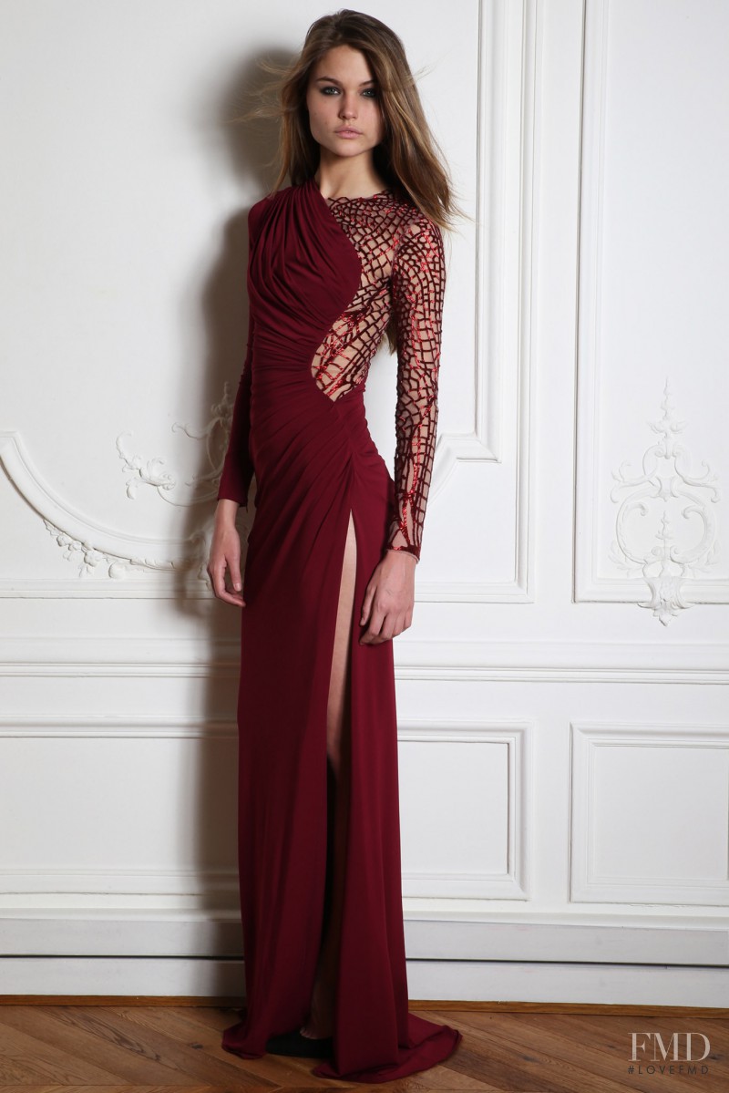 Jordan van der Vyver featured in  the Zuhair Murad lookbook for Autumn/Winter 2014