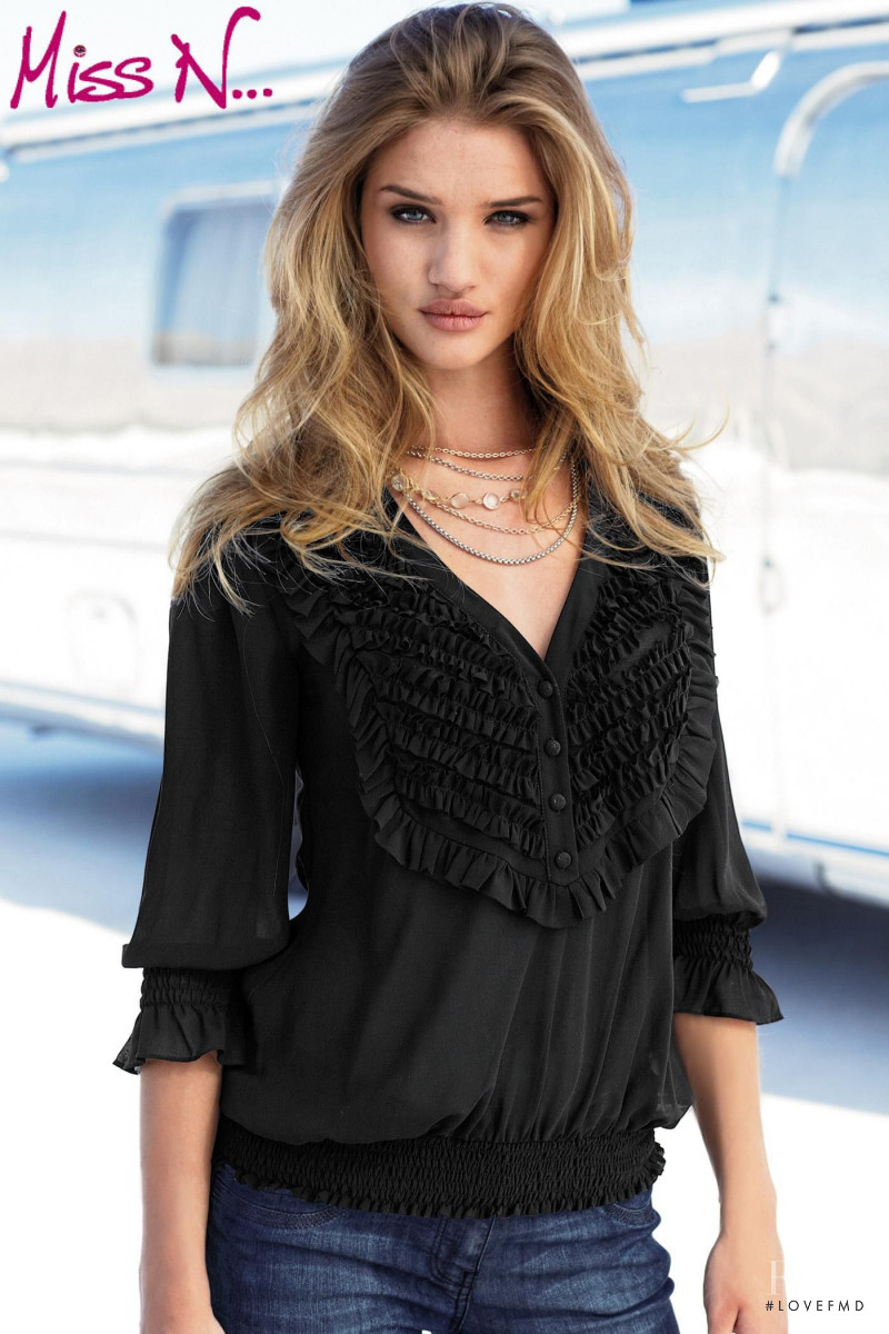 Rosie Huntington-Whiteley featured in  the Next advertisement for Autumn/Winter 2010