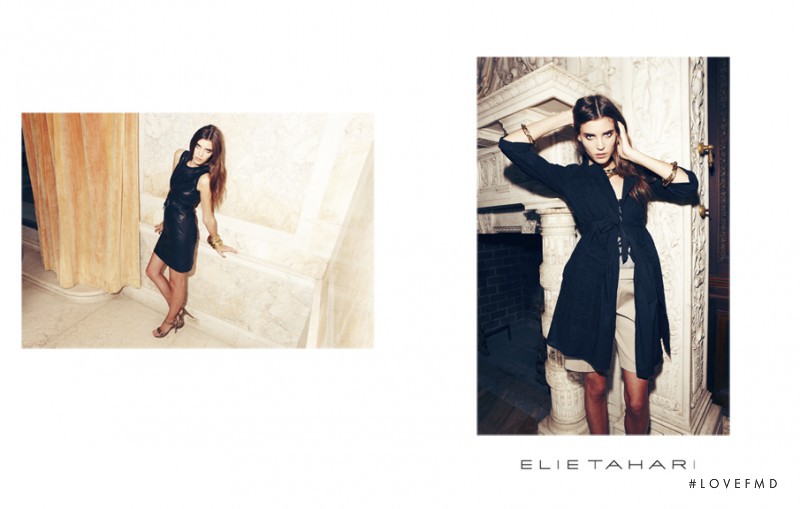 Alison Nix featured in  the Elie Tahari catalogue for Spring/Summer 2011