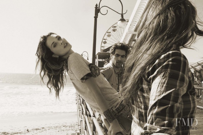 Emily DiDonato featured in  the Replay catalogue for Spring/Summer 2011