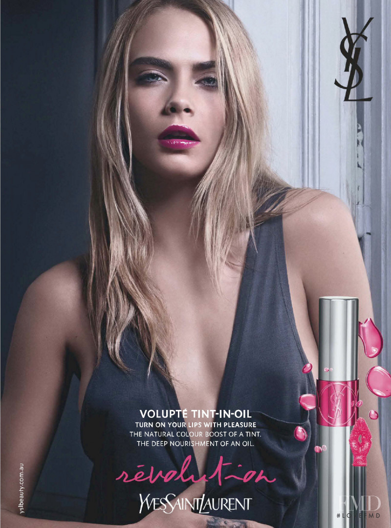 YSL Beauty advertisement for Spring/Summer 2015