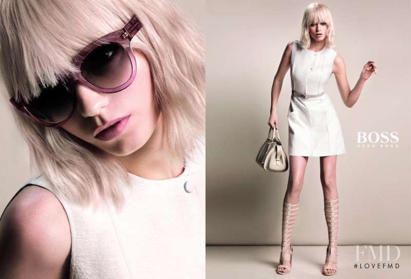 Abbey Lee Kershaw featured in  the Boss by Hugo Boss advertisement for Spring/Summer 2015