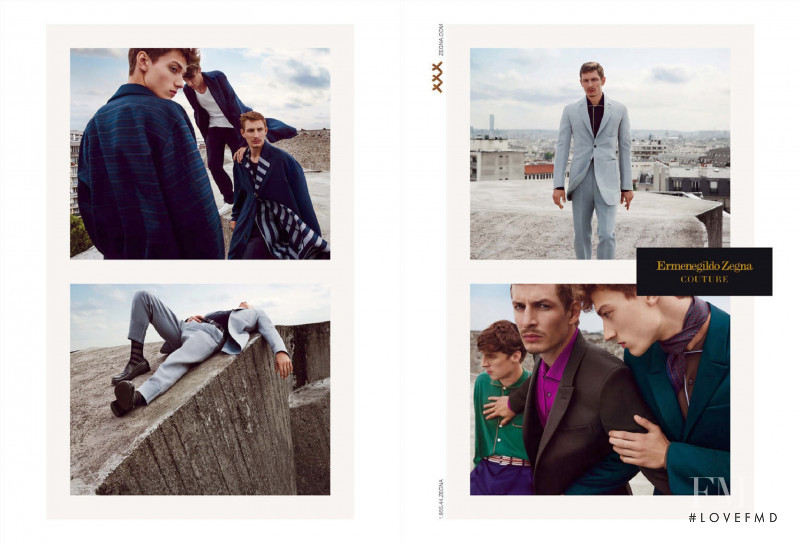 Ermenegildo Zegna advertisement for Spring/Summer 2015