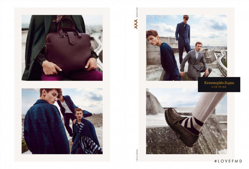 Ermenegildo Zegna advertisement for Spring/Summer 2015