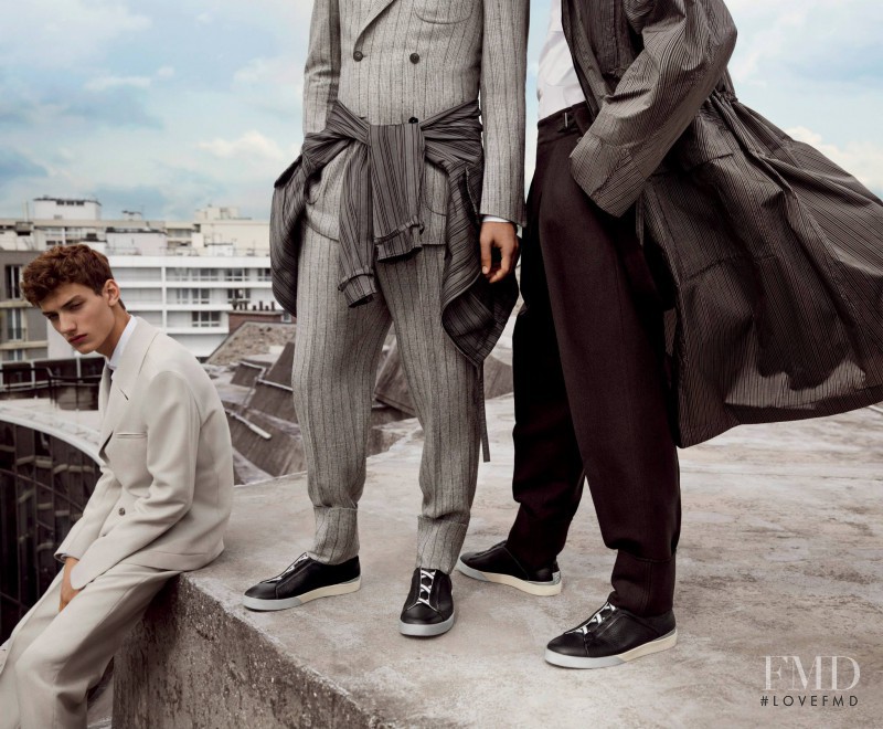 Ermenegildo Zegna advertisement for Spring/Summer 2015