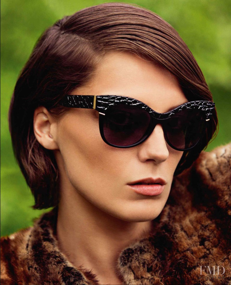 Daria Werbowy featured in  the Roberto Cavalli advertisement for Fall 2012