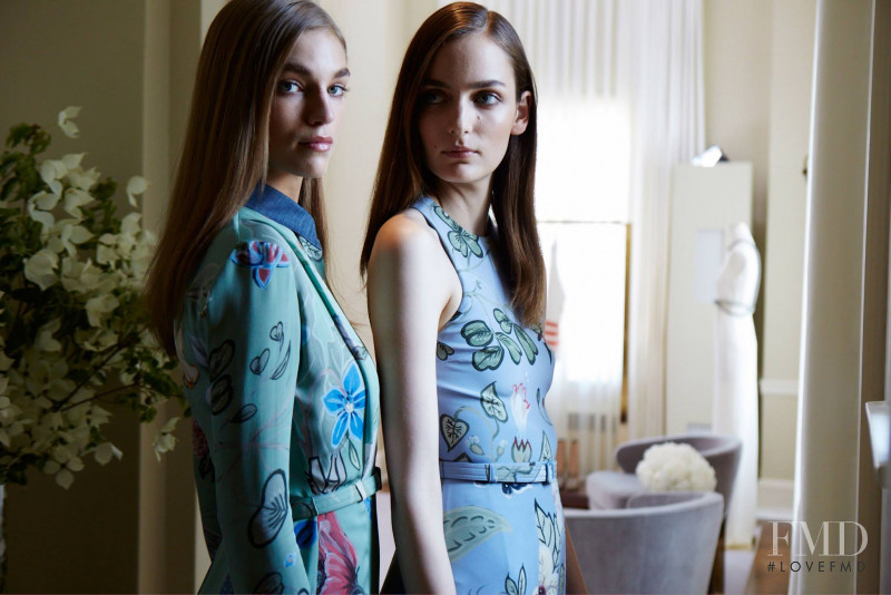 Samantha Gradoville featured in  the Gucci advertisement for Resort 2015