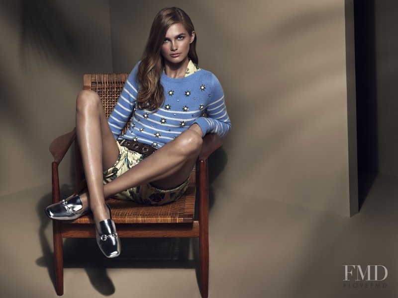 Aneta Pajak featured in  the Gucci advertisement for Resort 2015