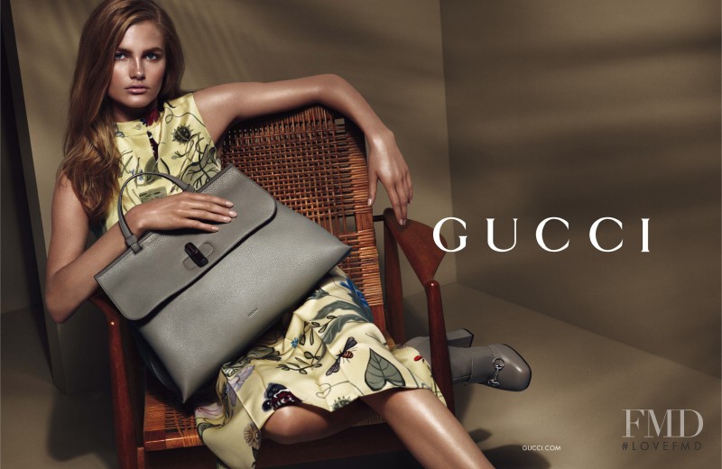 Aneta Pajak featured in  the Gucci advertisement for Resort 2015