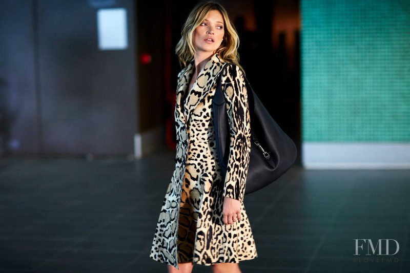 Kate Moss featured in  the Gucci \'Jackie\' Bag advertisement for Autumn/Winter 2014