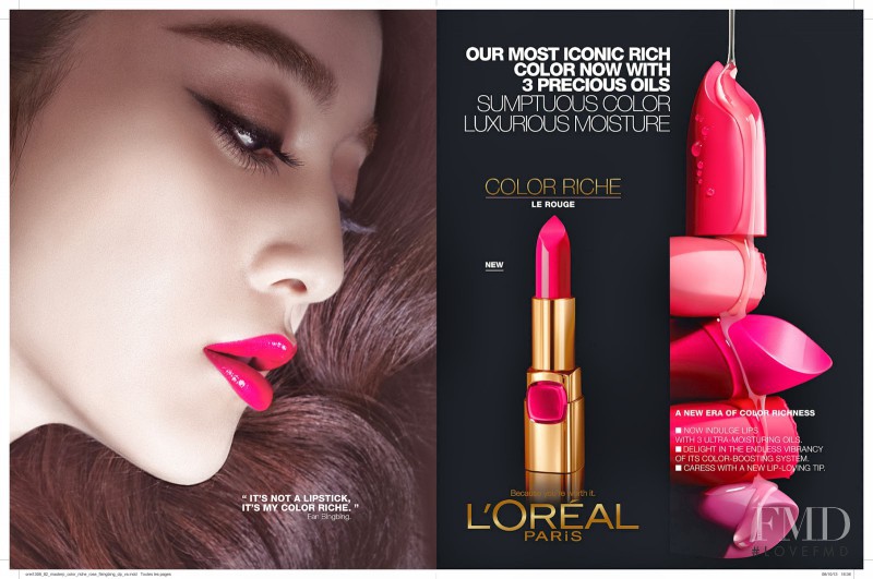 L\'Oreal Paris Color Riche advertisement for Autumn/Winter 2014