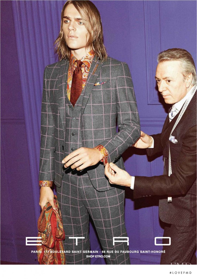 Etro advertisement for Autumn/Winter 2014