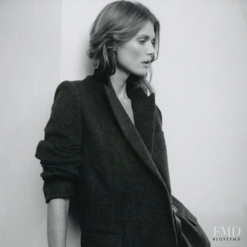 Malgosia Bela featured in  the Reed Krakoff advertisement for Autumn/Winter 2014