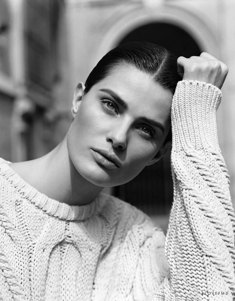 Isabeli Fontana featured in  the Stefanel advertisement for Autumn/Winter 2014