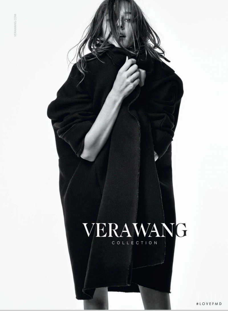 Joséphine Le Tutour featured in  the Vera Wang advertisement for Autumn/Winter 2014