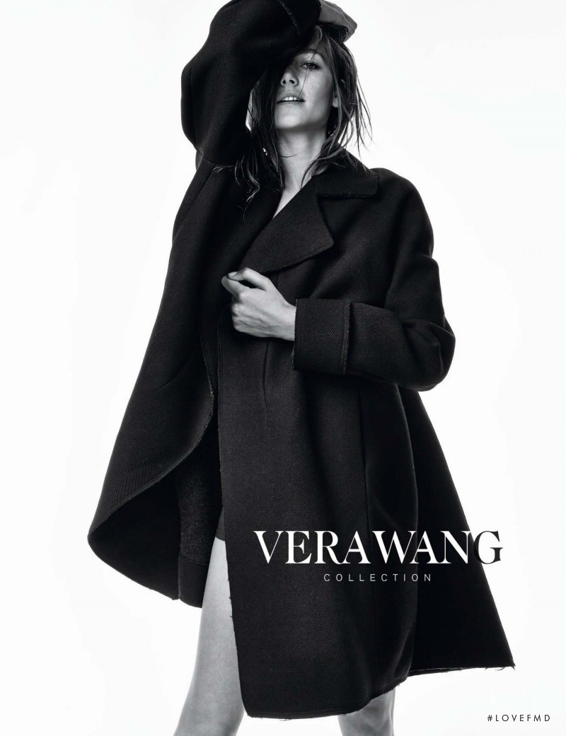 Joséphine Le Tutour featured in  the Vera Wang advertisement for Autumn/Winter 2014