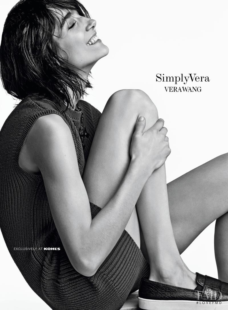 Janice Alida featured in  the Simply Vera by Vera Wang advertisement for Autumn/Winter 2014