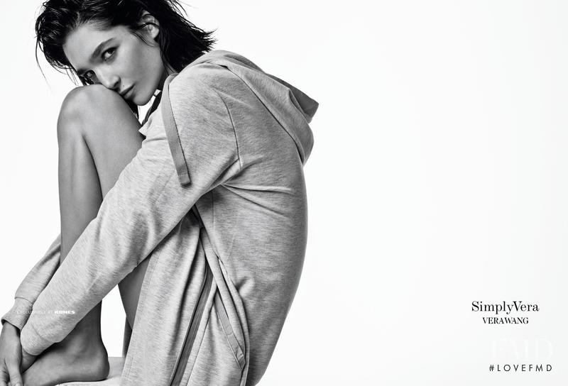 Janice Alida featured in  the Simply Vera by Vera Wang advertisement for Autumn/Winter 2014
