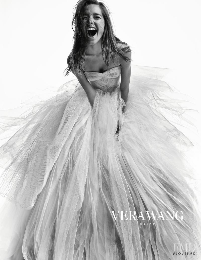 Joséphine Le Tutour featured in  the Vera Wang Bridal House advertisement for Autumn/Winter 2014