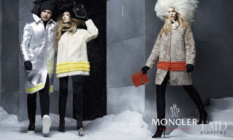 Anna Ewers featured in  the Moncler Gamme Rouge advertisement for Autumn/Winter 2014