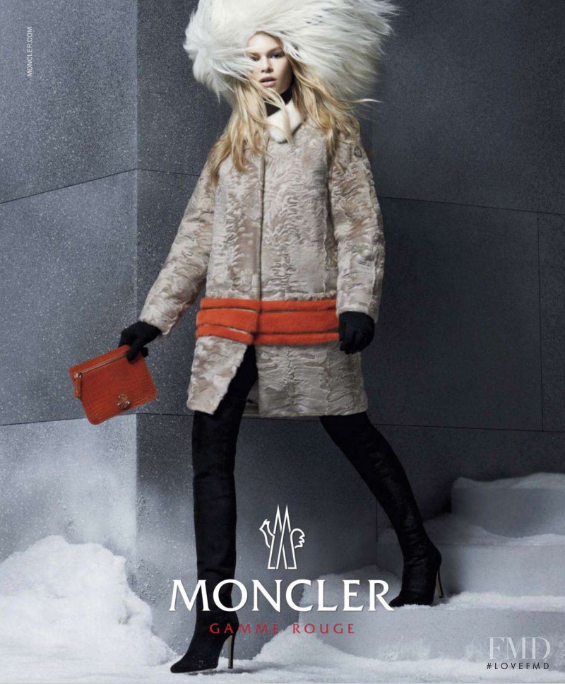 Anna Ewers featured in  the Moncler Gamme Rouge advertisement for Autumn/Winter 2014