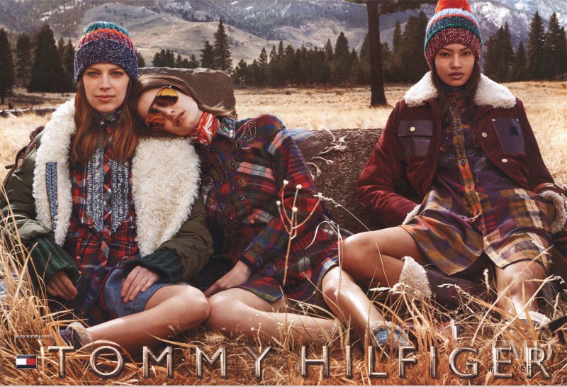 Lexi Boling featured in  the Tommy Hilfiger advertisement for Autumn/Winter 2014