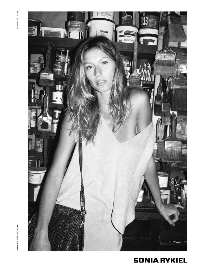 Gisele Bundchen featured in  the Sonia Rykiel advertisement for Autumn/Winter 2014