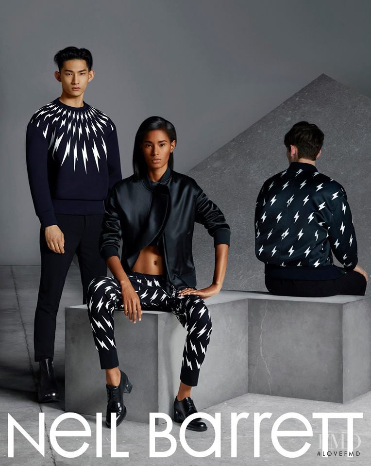 Neil Barrett advertisement for Autumn/Winter 2014