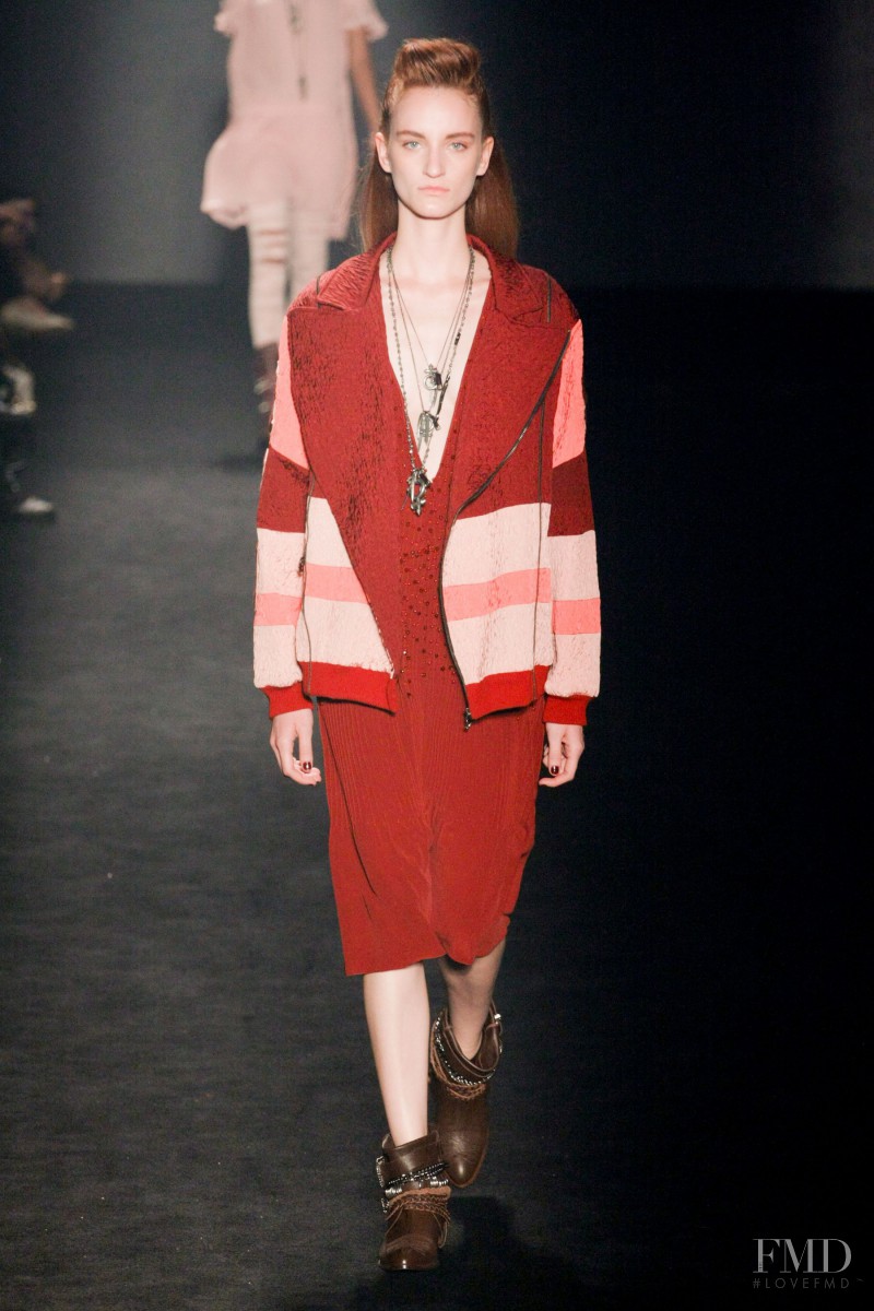 Marina Heiden featured in  the Triton fashion show for Autumn/Winter 2014