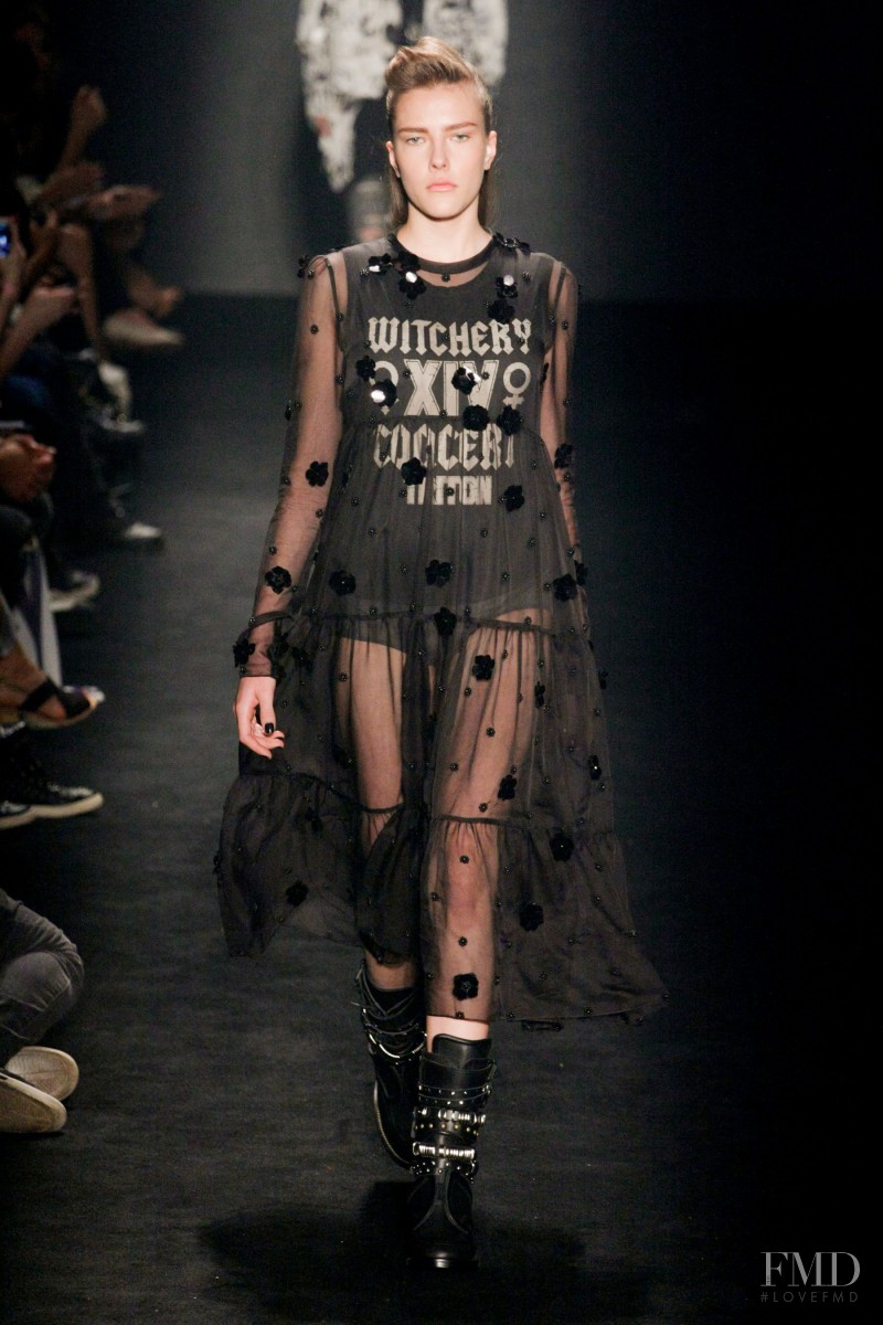 Milena Golfetto featured in  the Triton fashion show for Autumn/Winter 2014