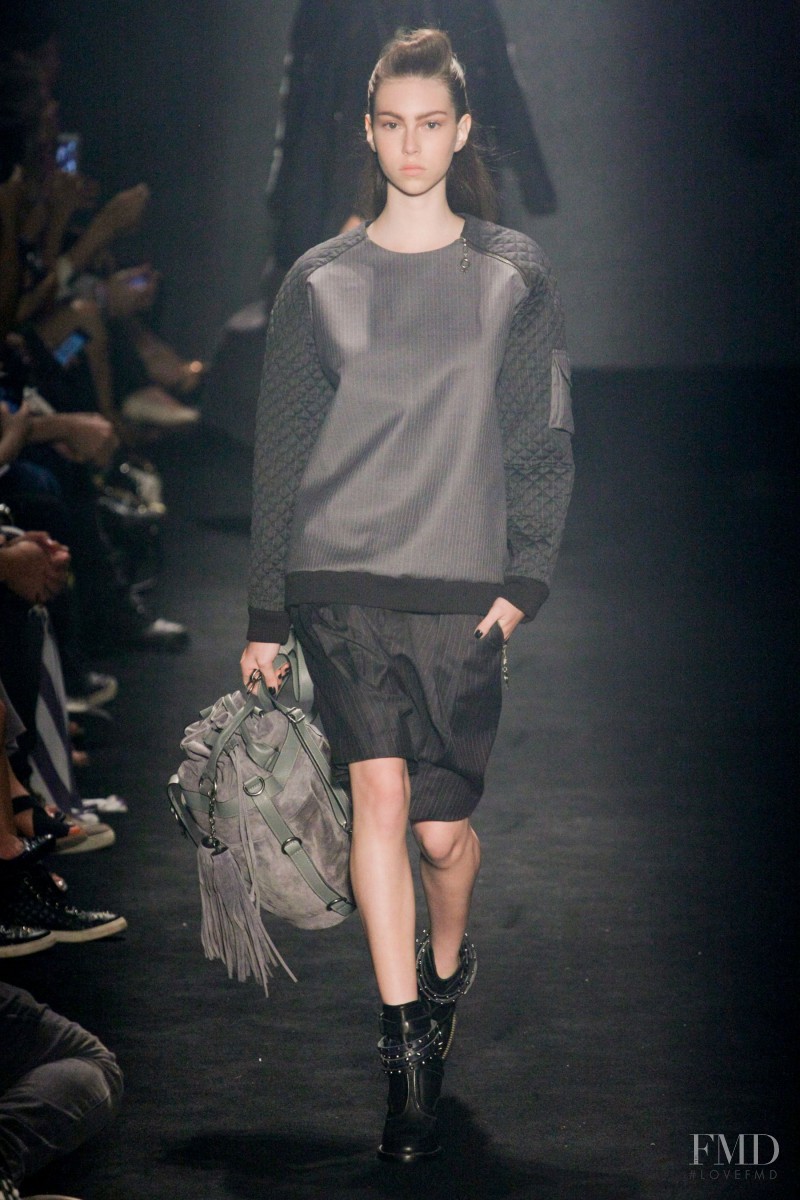 Lorena Maraschi featured in  the Triton fashion show for Autumn/Winter 2014