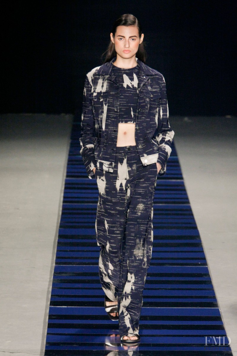 Bruna Ludtke featured in  the Coven fashion show for Autumn/Winter 2014