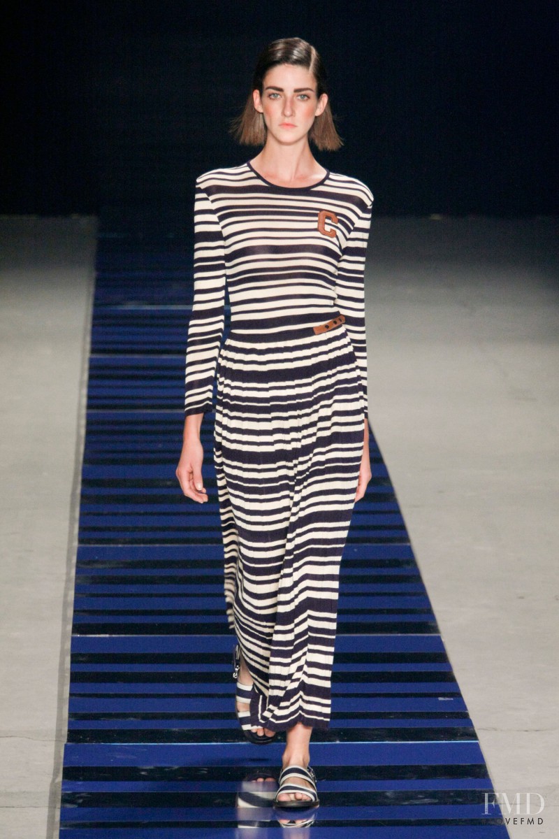 Cristina Herrmann featured in  the Coven fashion show for Autumn/Winter 2014